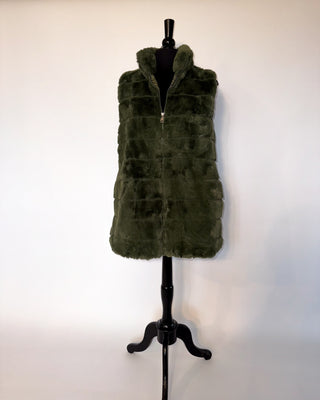 Gilet sans manche - fausse fourrure