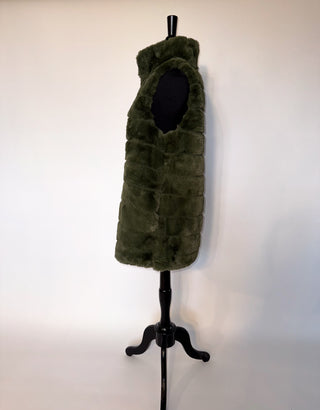 Gilet sans manche - fausse fourrure