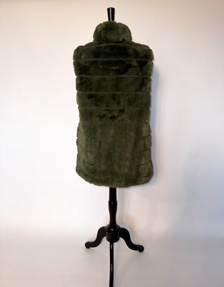 Gilet sans manche - fausse fourrure