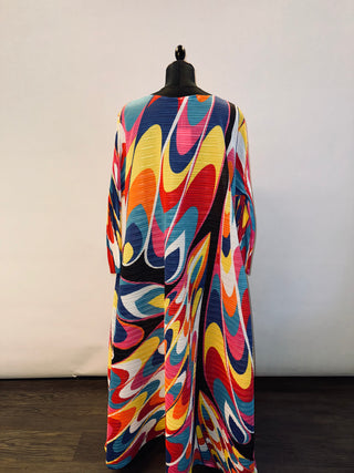 Robe tunique plissée