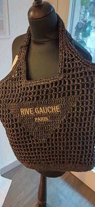 Sac en rafia tressé
